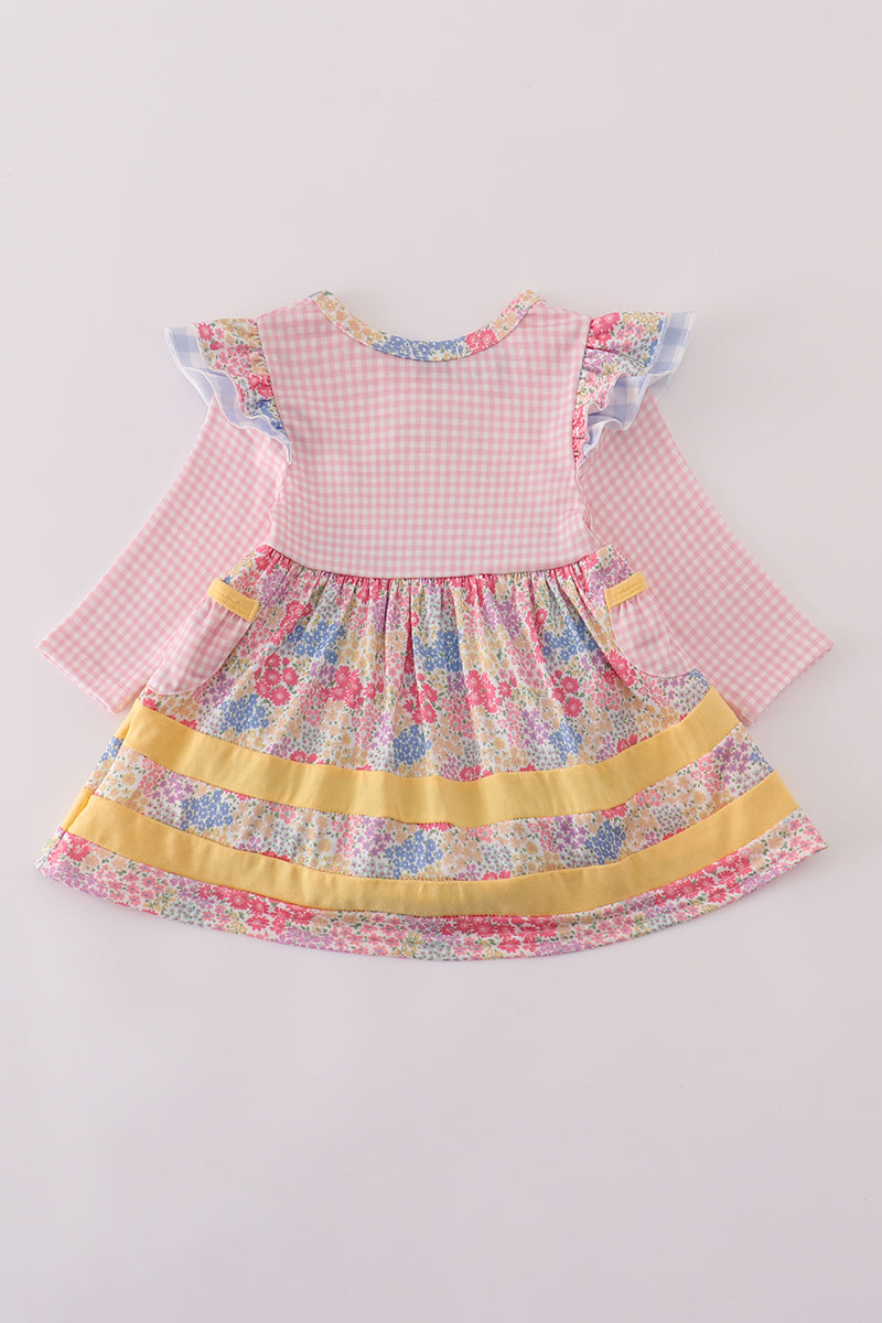 Pumpkin Patch Flutter Sleeve Dress