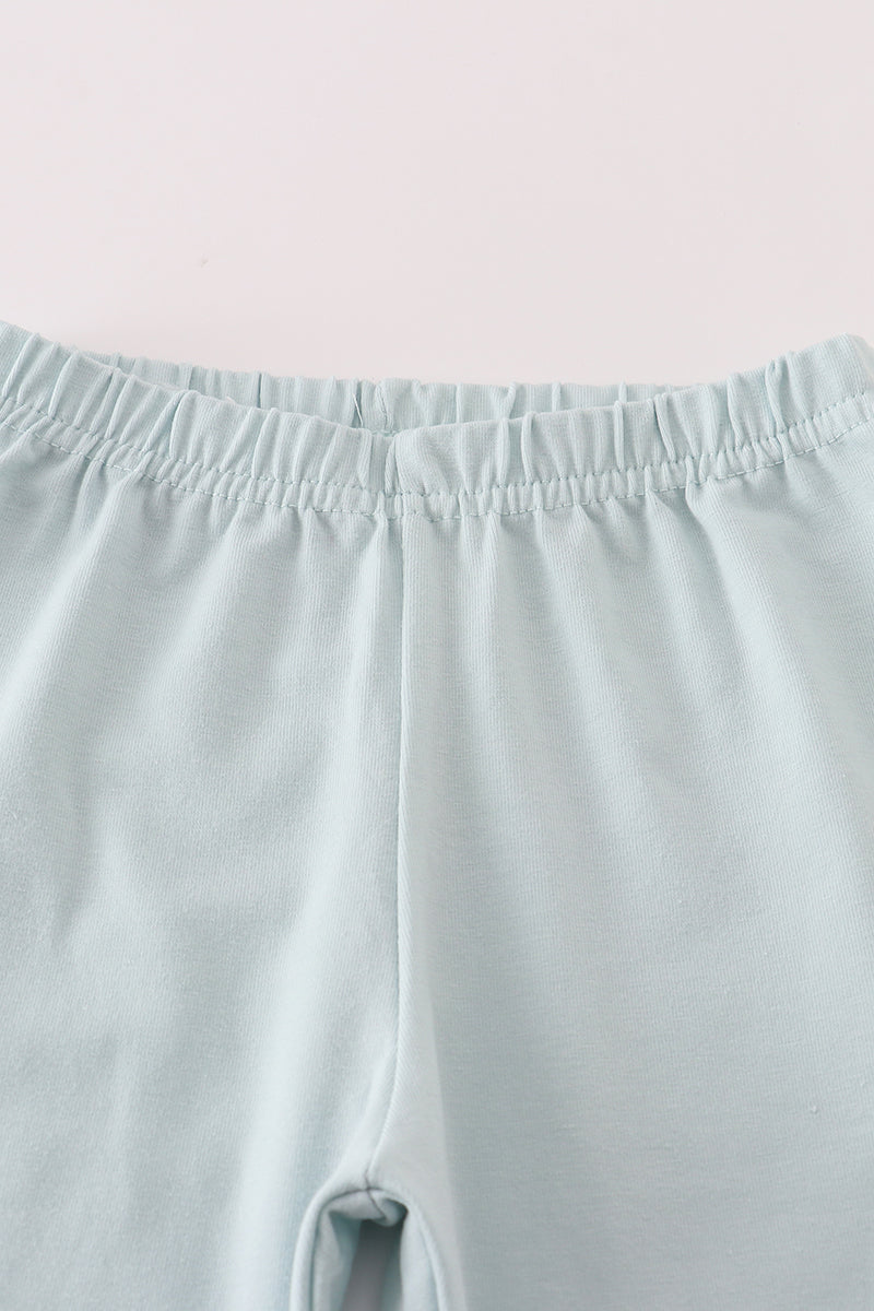 Pastel Pumpkin Flutter Tunic & Legging Set