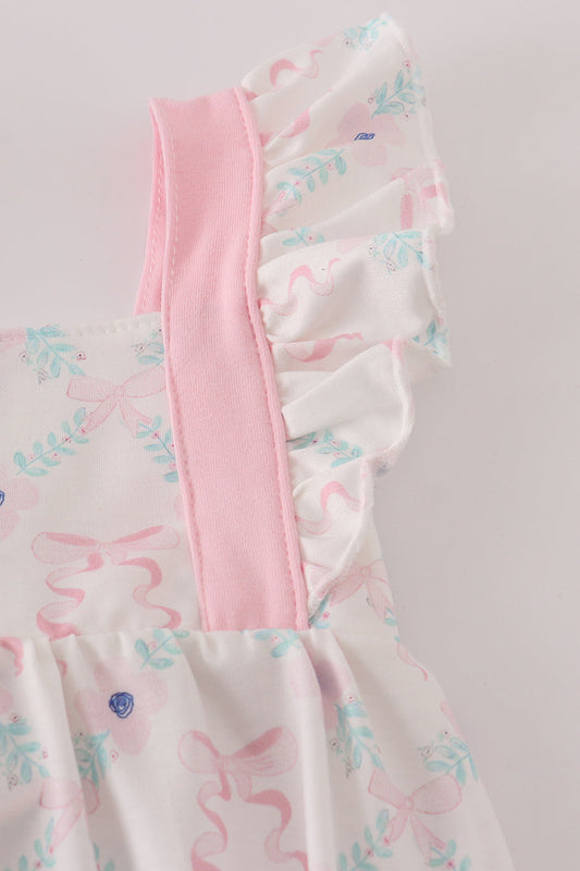 Ribbons & Ruffles Flutter Bubble Romper