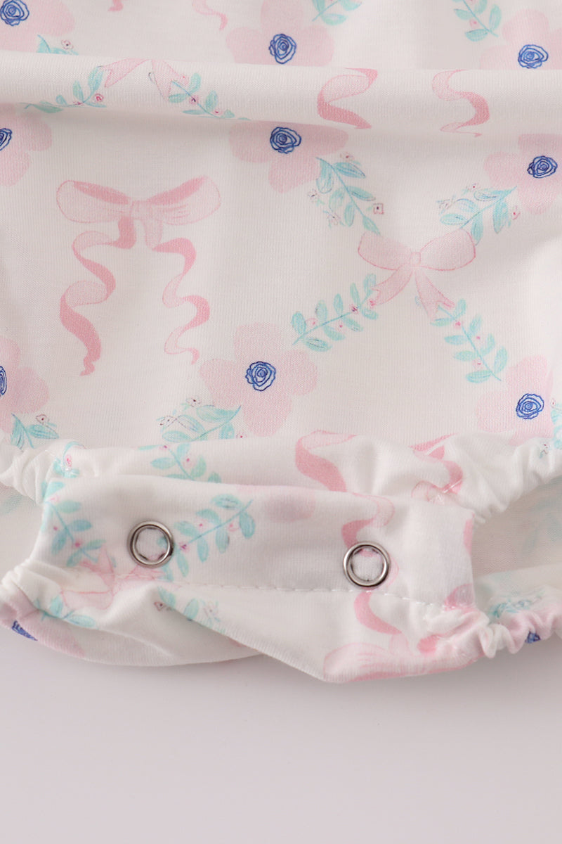 Ribbons & Ruffles Flutter Bubble Romper