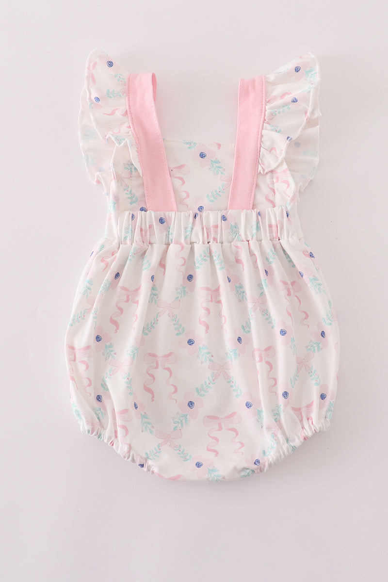 Ribbons & Ruffles Flutter Bubble Romper