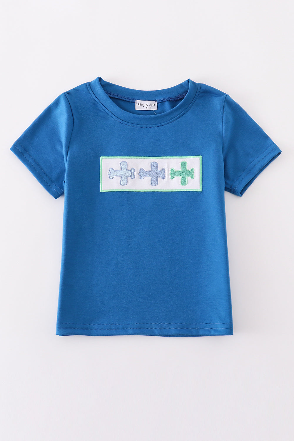 Airplane Embroidery Top