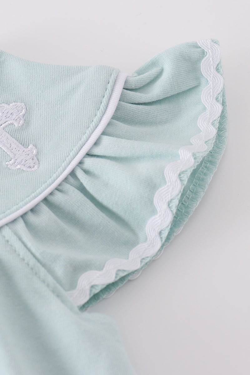 Cross Embroidered Set