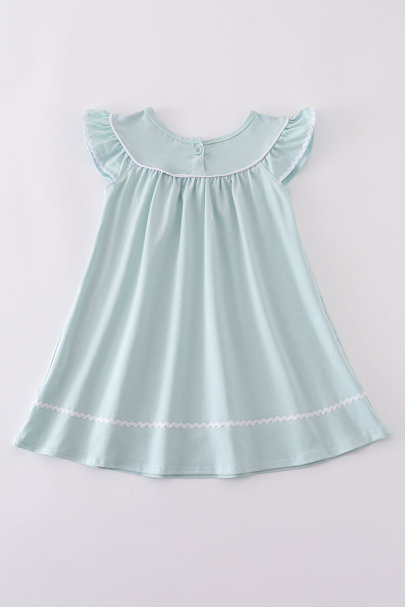 Cross Embroidery Dress