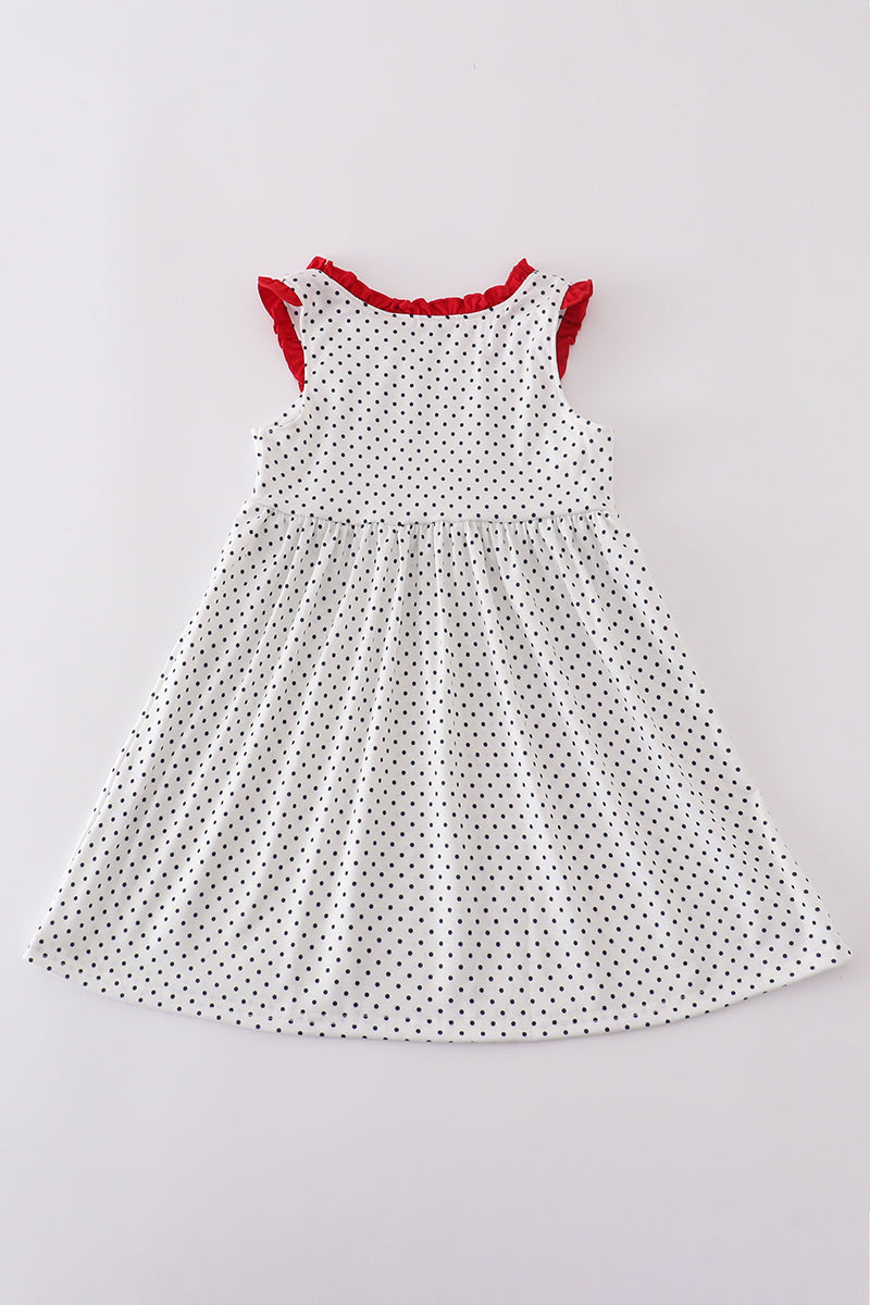 Cupcake Embroidered Dress