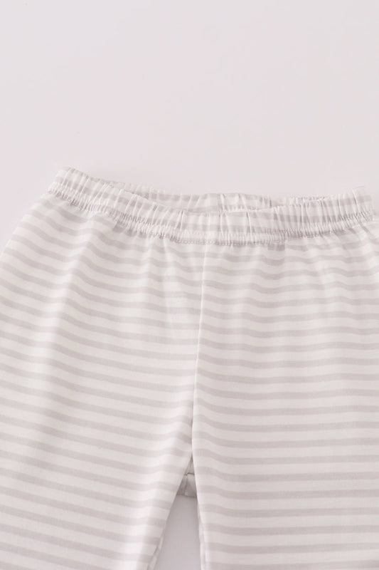 Fish Striped Pajama Set