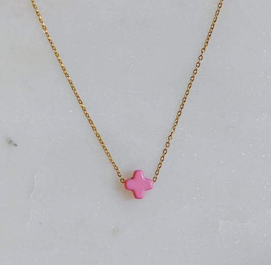 So Very Blessed – Small Cross Necklace in Multiple Colors