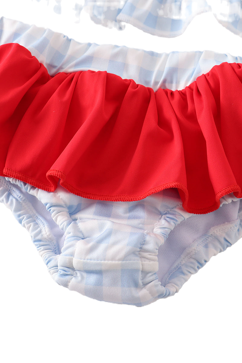 Two Piece Patriotic Swim Suit image 2