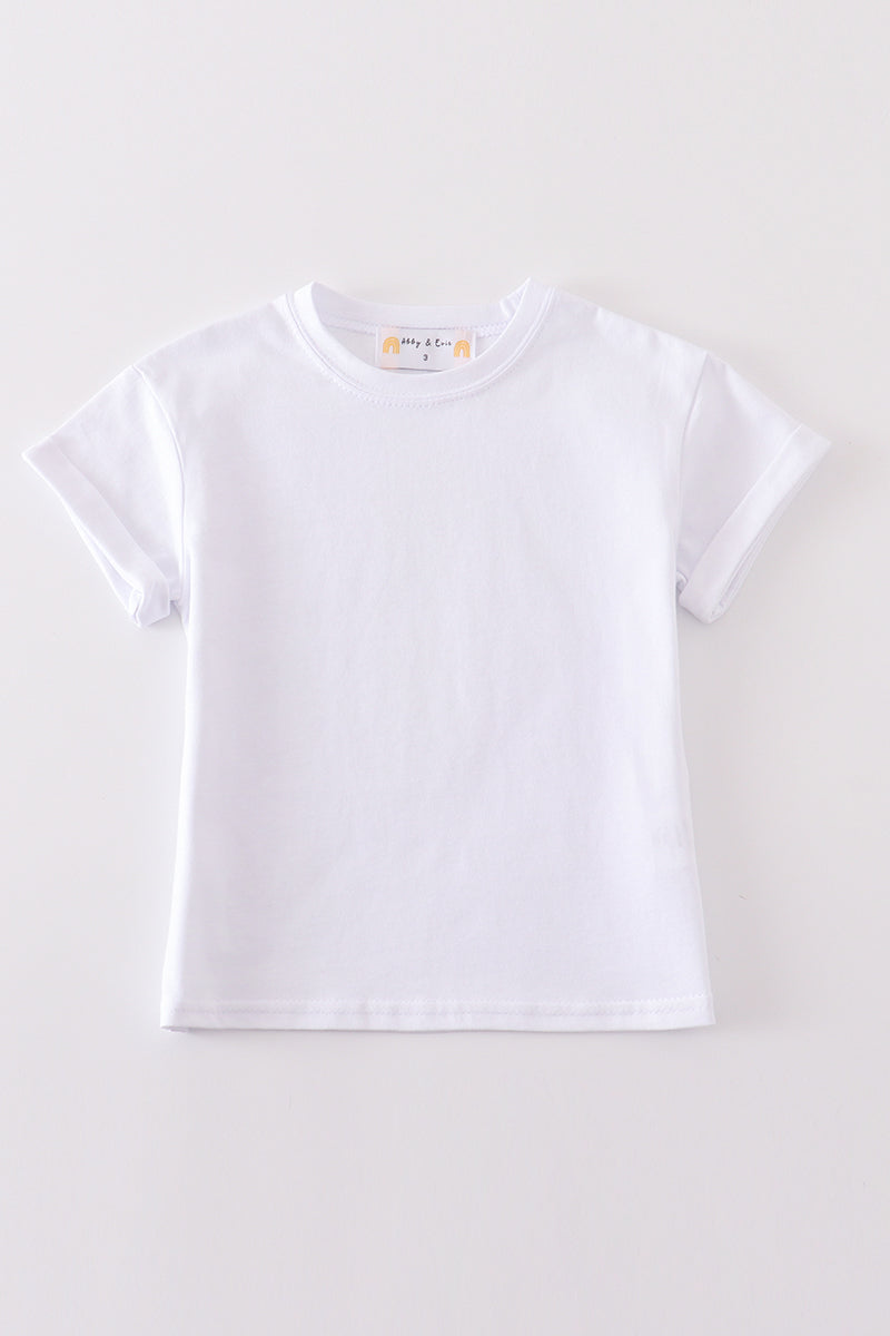Essential White Cotton Tee