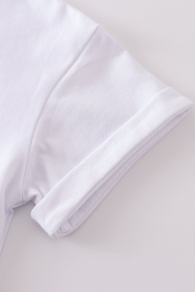 Essential White Cotton Tee