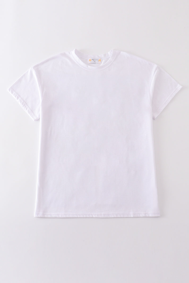 Essential White Cotton Tee