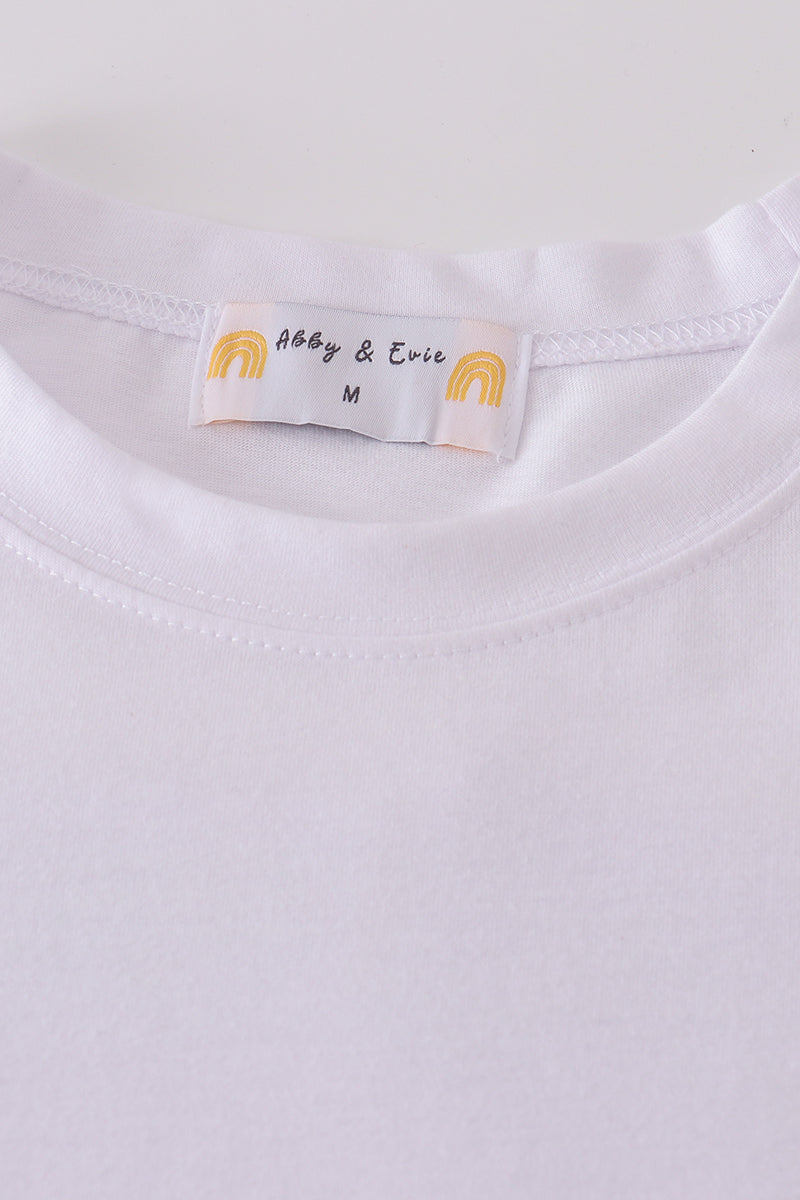 Essential White Cotton Tee