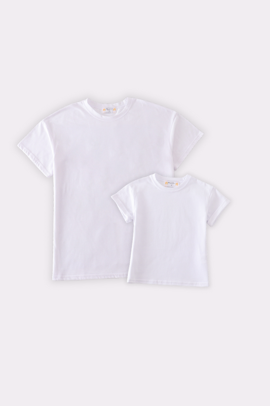 Essential White Cotton Tee