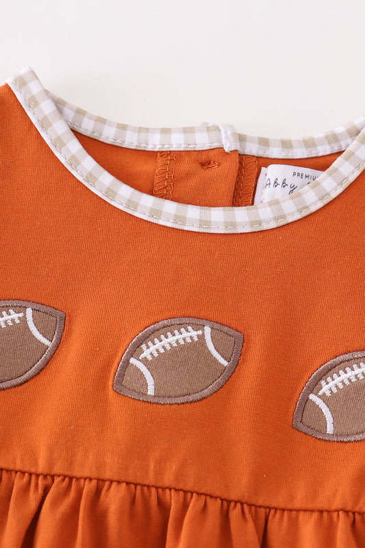 Gridiron Cutie Football Bubble Romper