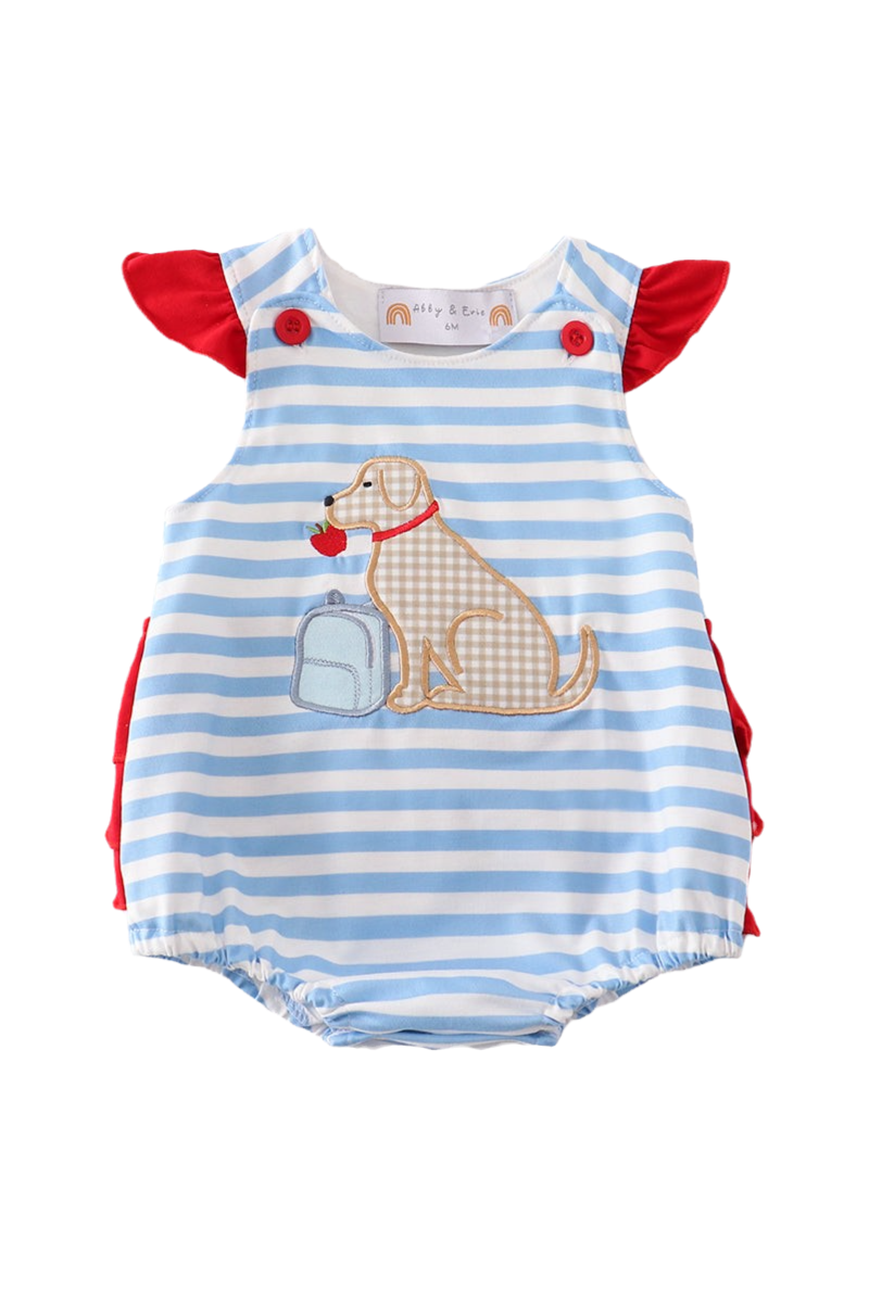Puppy Love Back To School Romper