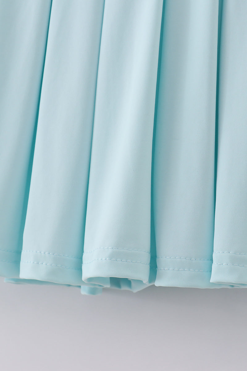 Classic Light Blue Twirl Skirt