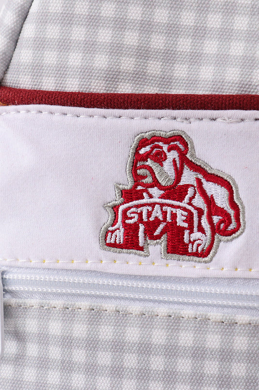 Mississippi State Bulldogs Embroidered Book Bag