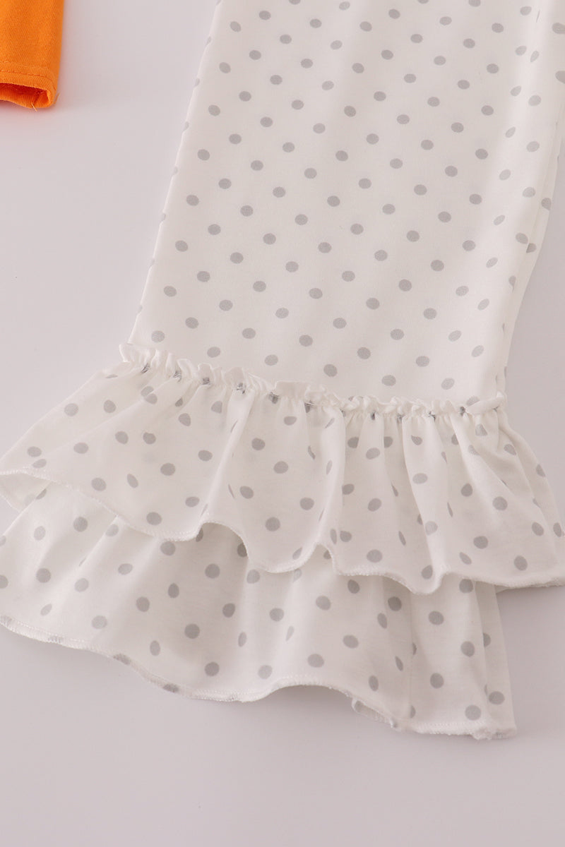 Go Vols Ruffle Pants Set