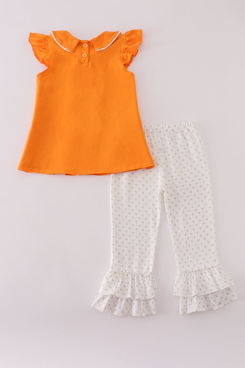Go Vols Ruffle Pants Set