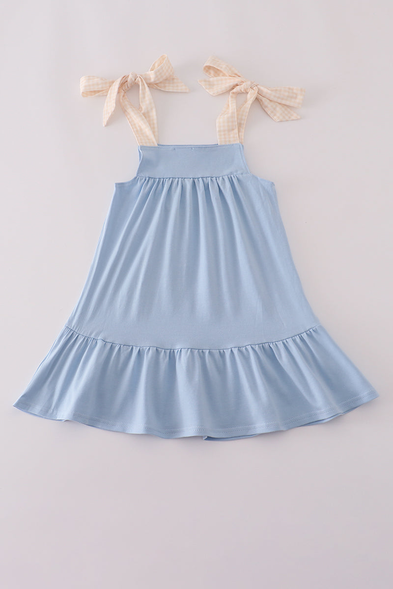 Pumpkin Patch Bow Dress
