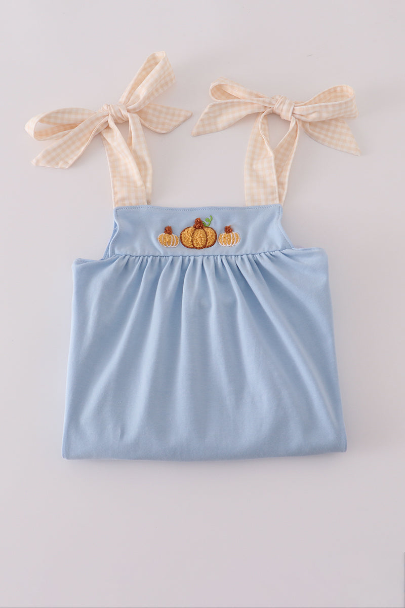 Pumpkin Patch Bow Dress