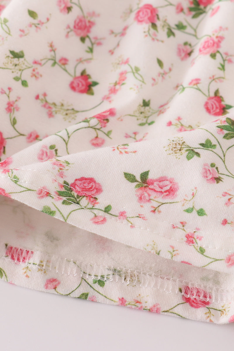 Rose Smocked Outfit Set