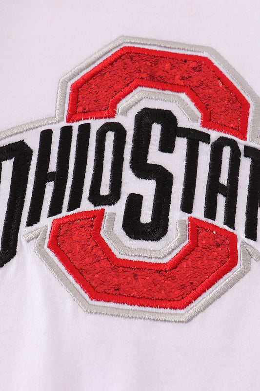 Ohio State Ruffle Jumpsuit