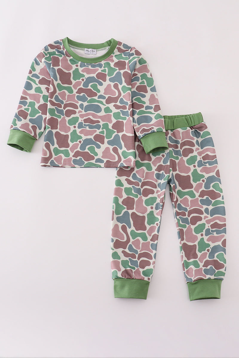Camouflage Pant Set