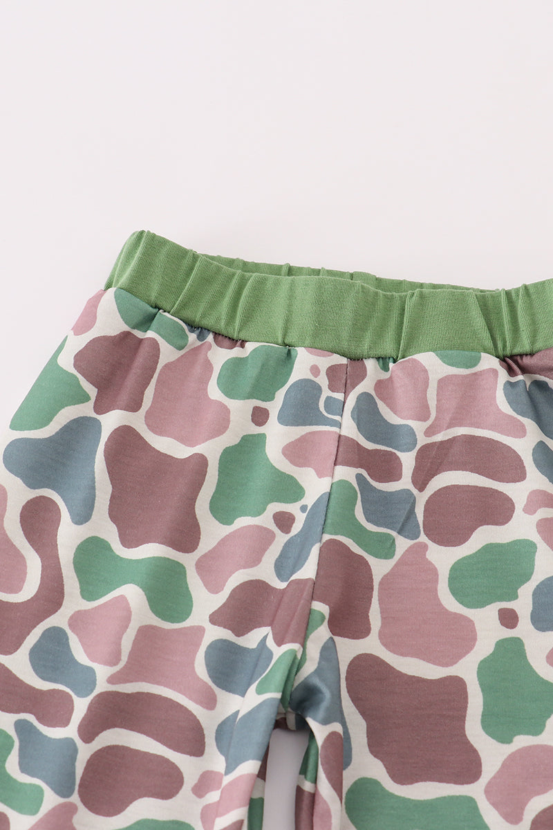 Camouflage Pant Set