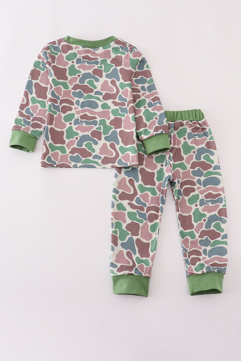 Camouflage Pant Set