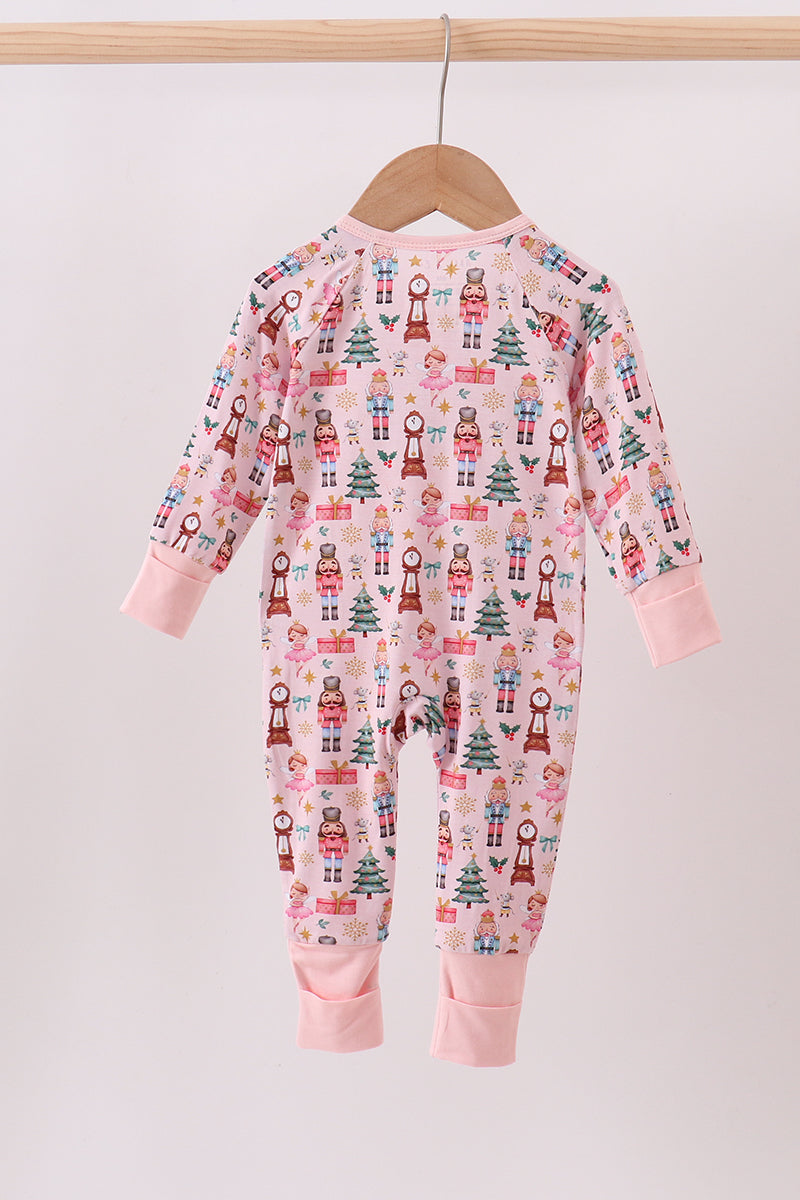 Nutcracker Holiday Baby Ruffle Romper