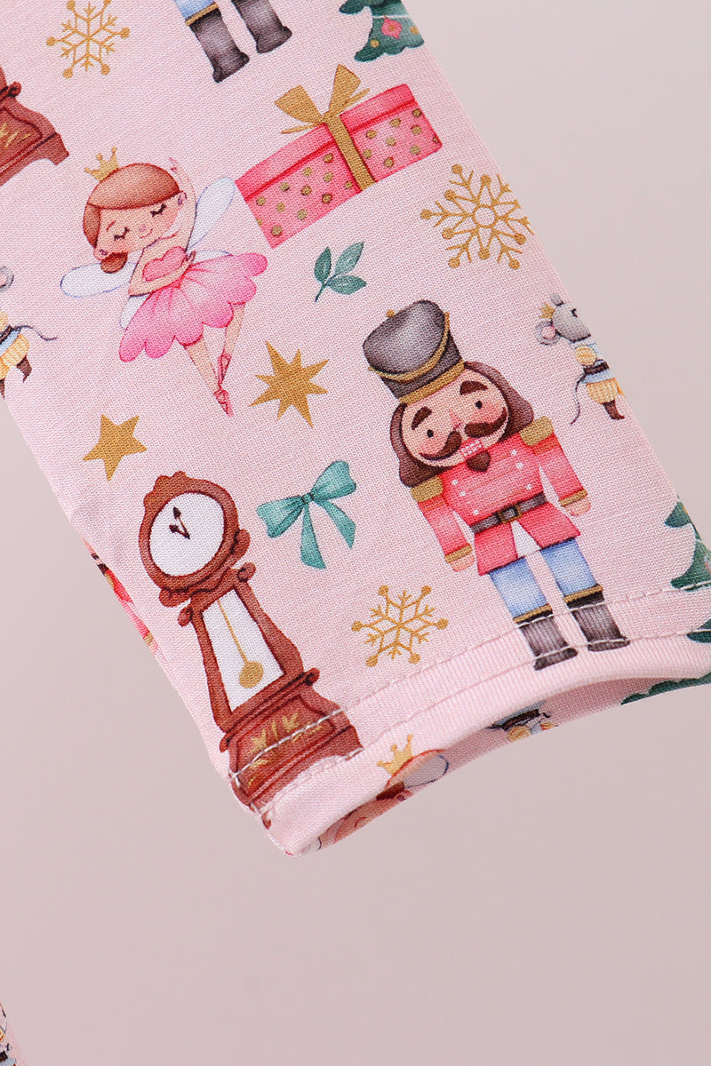 Nutcracker Print Twirl Dress - Bamboo Fiber
