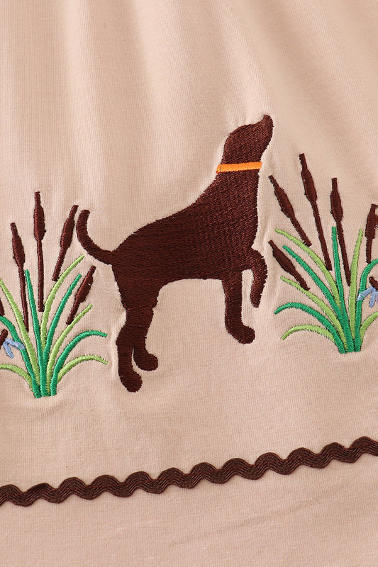 Camo Trim Retriever Dress for Girls
