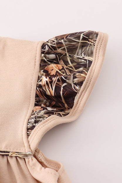 Camo Trim Retriever Dress for Girls