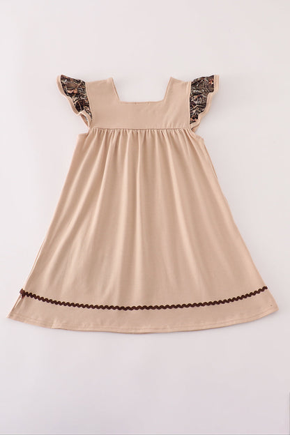 Camo Trim Retriever Dress for Girls