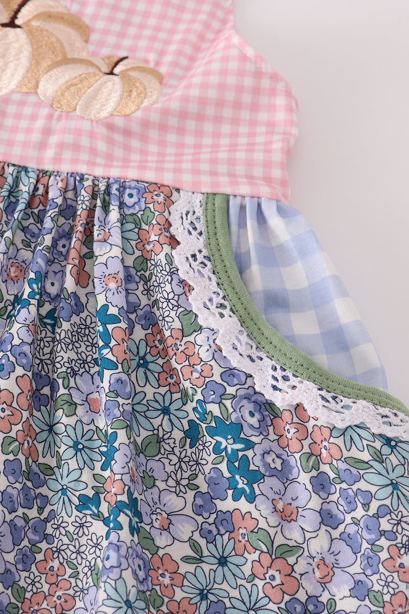 Pumpkin Patch Gingham Ruffle Set