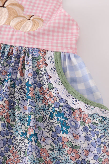 Pumpkin Patch Gingham Ruffle Set