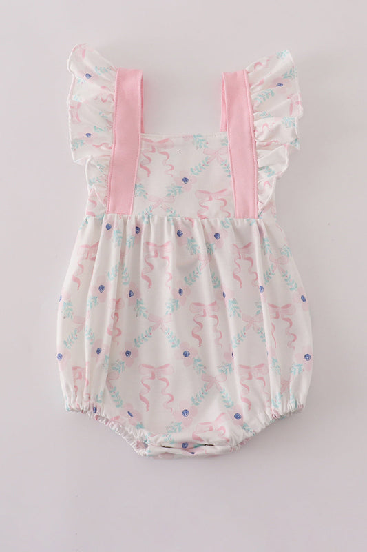 Ribbons & Ruffles Flutter Bubble Romper