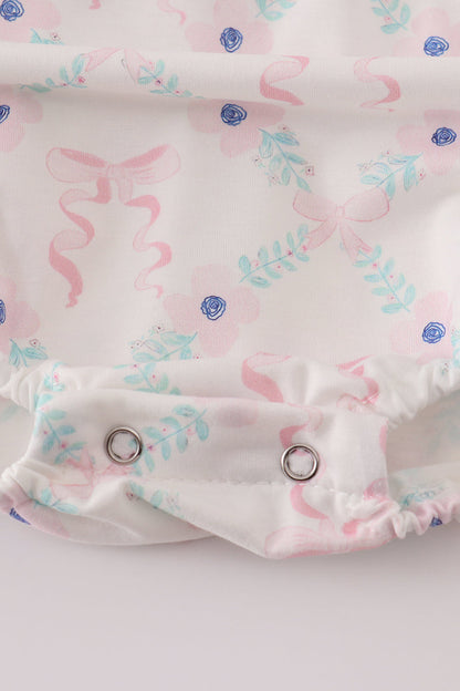 Ribbons & Ruffles Flutter Bubble Romper