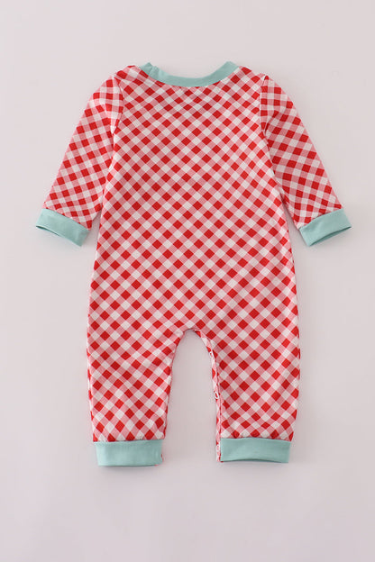 Farm Friends Smocked Romper