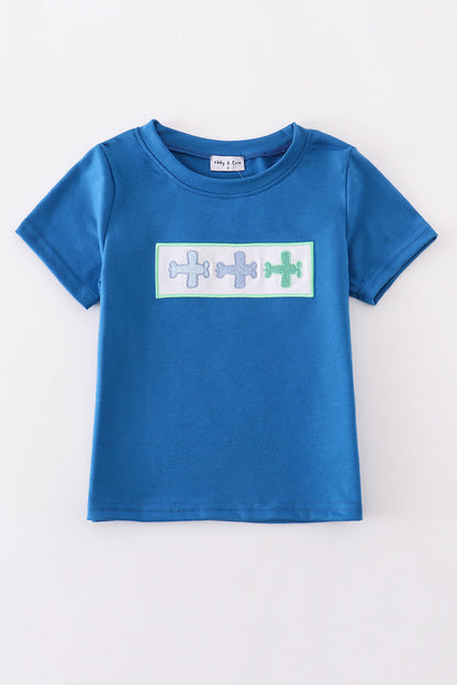 Airplane Embroidery Top