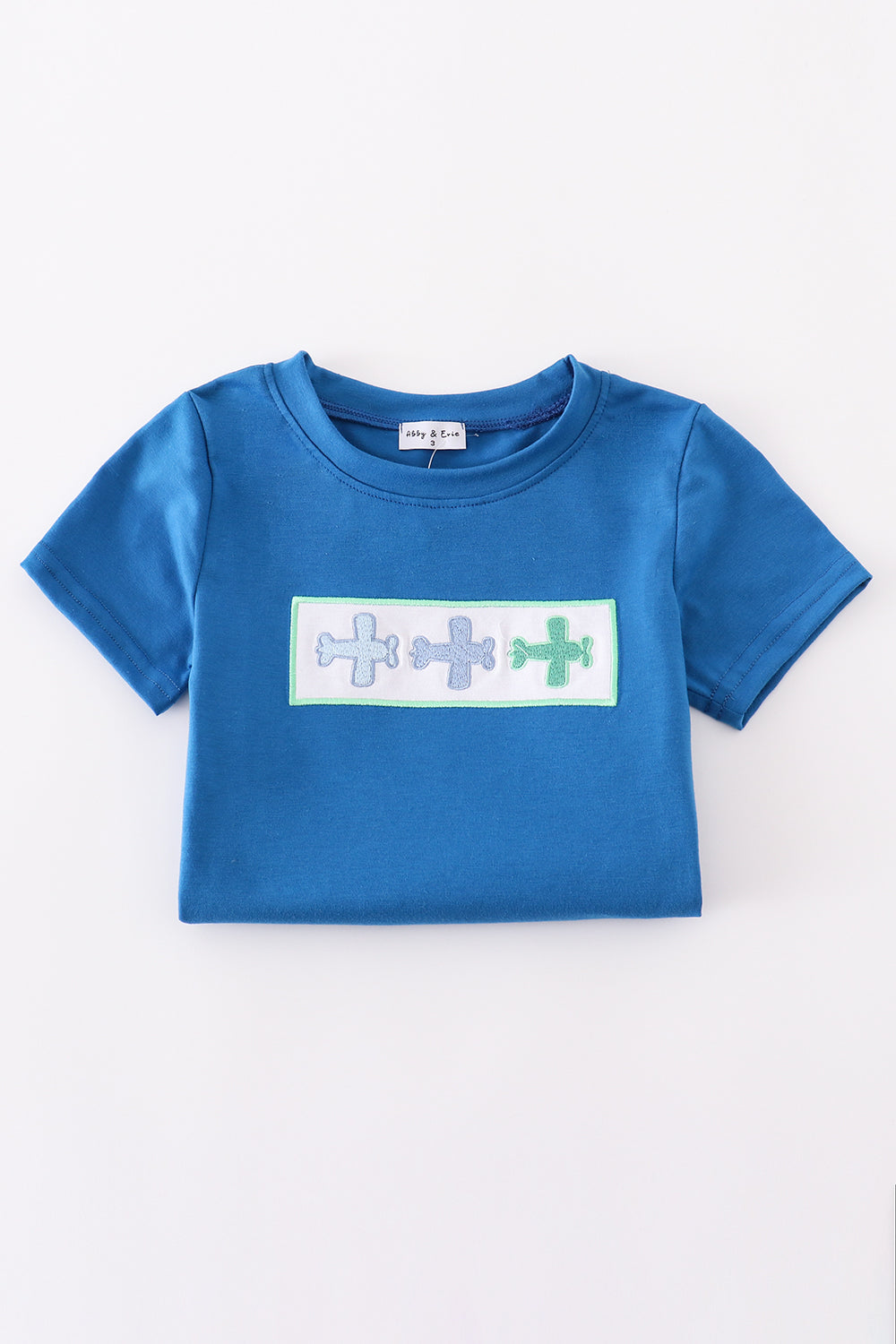 Airplane Embroidery Top