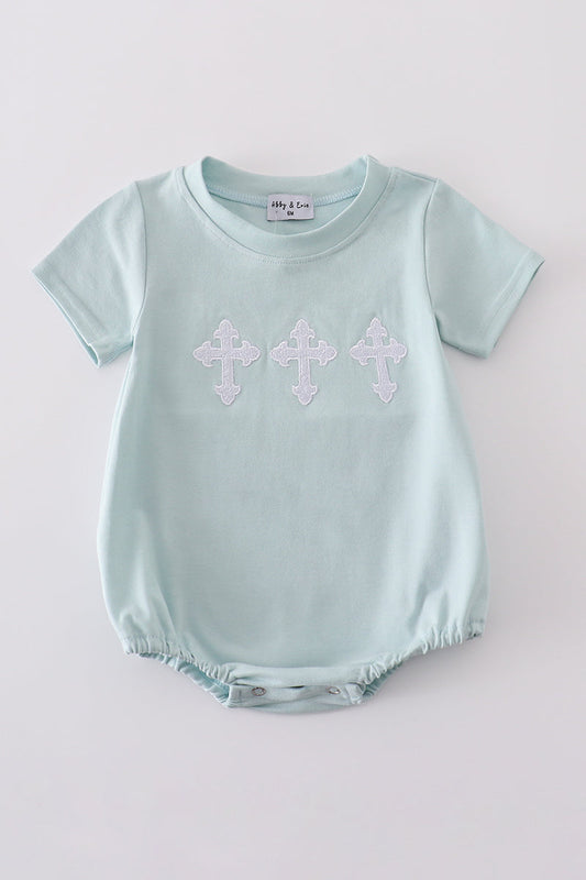 Cross Embroidered Bubble