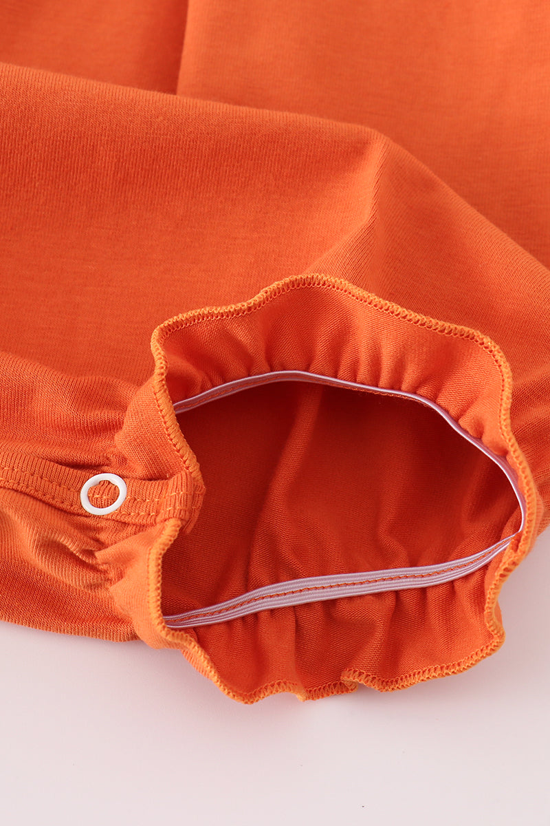 Rust Texas Embroidered Bubble