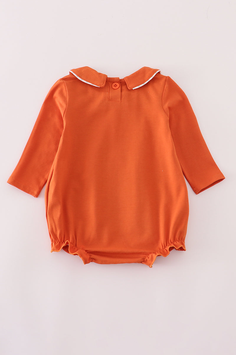 Rust Texas Embroidered Bubble