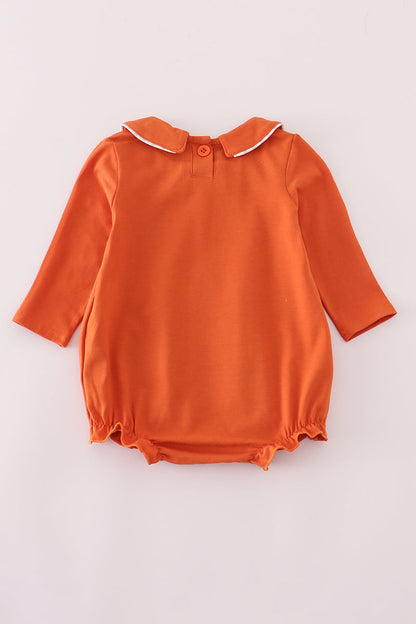 Rust Texas Embroidered Bubble