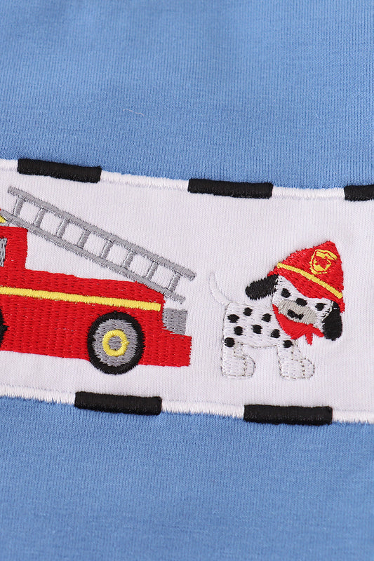 Firetruck & Pup Top