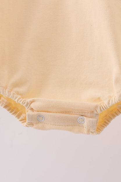 Yellow Long Sleeve Turkey Romper