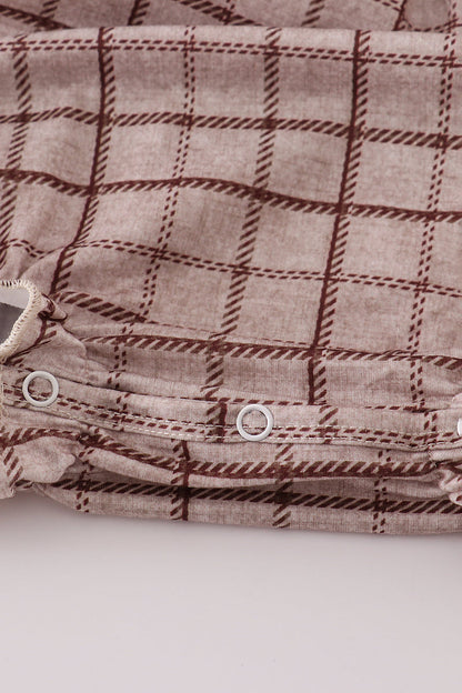 Ruffle Plaid Bubble