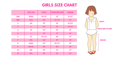 Color Splash Ruffle Baby Swimsuit – One-Piece with Pink Skirt
